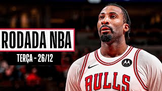 Andre Drummond FAZ HISTÓRIA no garrafão com 25 REBOTES  Rodada NBA 2612 [upl. by Heshum]