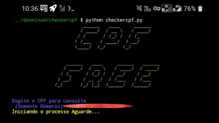 COMO CONSULTAR CPF DE GRAÇA USANDO TERMUX [upl. by Horan640]