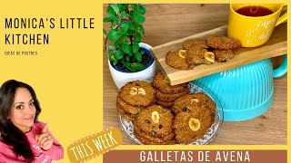 Galletas De Avena Crocantes Y Deliciosas [upl. by Aikemal]