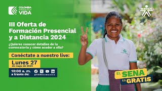 Lanzamiento de la III Oferta de Formación Presencial y a Distancia 2024 [upl. by Frissell]