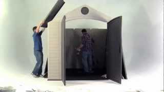 How To Assemble Your Lifetime Storage Shed [upl. by Golter711]