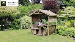 Noahs Arbour by Zest Outdoor Living Animated Assembly Guide [upl. by Merkley]