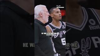 Dejounte Murray Said This About Coach Pop 🤝🏀 [upl. by Mall]