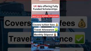 Chevening Scholarship 2024  Fully Funded Masters in the UK  Apply NowStudyInUK scholarship [upl. by Adnaerb]