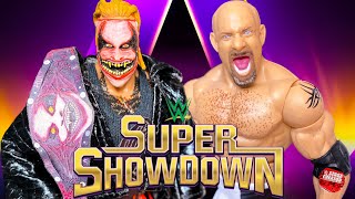 The Fiend vs Goldberg  Universal Championship Action Figure Match WWE Super ShowDown 2020 [upl. by Israel]