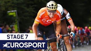 BinckBank Tour 2019  Stage 7 Highlights  Cycling  Eurosport [upl. by Jarrad510]