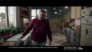 Breztri Aerosphere Breathe Easier with COPD  2024 TV Commercial tvcommercials breztri tvads [upl. by Greenebaum]