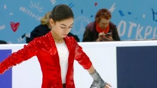 Adeliya Petrosian  Short Program  Russian Test Skates 2023  Michael Jackson Medley TNT97all [upl. by Enavi]