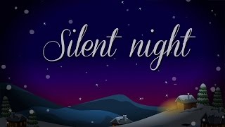 Silent Night Holy Night Song – With Lyrics [upl. by Westland]