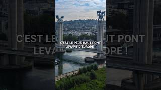 13 Le plus haut pont levant dEurope  shorts [upl. by Mikes]