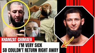 Khamzat Chimaev Reveals He Was ‘VERY SICK’ in Hospital 😱🔥🥊 [upl. by Lienet229]