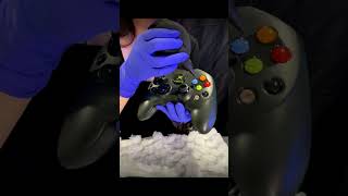 Deep Cleaning OG Xbox Controller 🎮 🧼 asmr gaming relax oddlysatisfying [upl. by Aronoel]