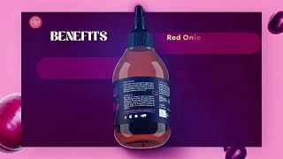 Organic Red Onion amp Black Seed Hair Growth Oil [upl. by Eussoj]