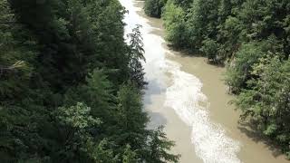 The Quechee Gorge 2023 flooding [upl. by Atekal]