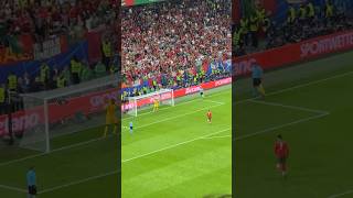 RONALDO VERLIEST met PENALTIES 😭🇵🇹 ronaldo portugal frankrijk ek voetbal baileyfreestyle [upl. by Yrahcaz862]