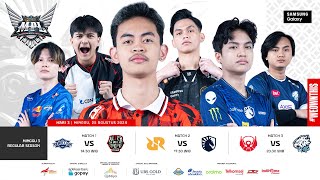 🔴 LIVE  MPL ID S14  Regular Season Hari 3 Minggu 3  Bahasa Indonesia [upl. by Abas]