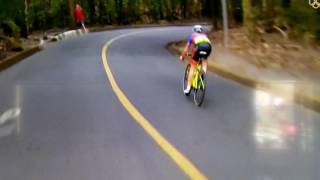 Annemiek van Vleuten suffers horrific crash in womens road race [upl. by Divaj]