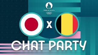 Japan v Belgium  Womens Olympic Basketball Tournament Paris 2024  Chat Party ⚡🏀 [upl. by Aitselec850]