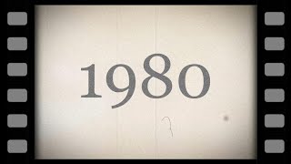 西暦 1980年〜2024年 タイムスリップイメージ カウント film Ver [upl. by Jareen]