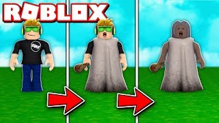 SIMASGAMER TRANSFORMING INTO GRANNY in ROBLOX [upl. by Alyahs673]