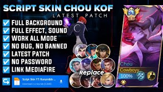 Script Skin Chou Kof Iori Yagami No Password  Full Effect Voice  Patch Terbaru [upl. by Aihsemaj207]