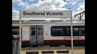 Greater Anglia Class 321 London Liverpool Street ➡️ Southend Victoria [upl. by Eeresid]