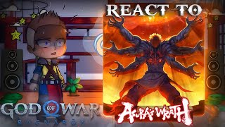 god of war ragnarok react to asura11god of war x asuras wrathgacha x gameORAM [upl. by Kristal]