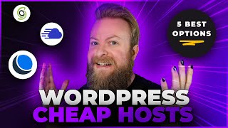 5 Best Cheap WordPress Hosting in 2024 [upl. by Hamitaf]