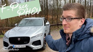 2021 Jaguar FPace P400e Test der erste Plugin Hybrid von Jaguar 4K  Autophorie [upl. by Yle]