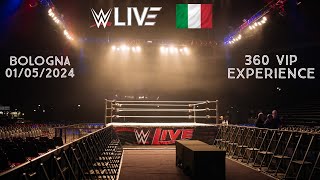 VIP EXPERIENCE ne vale la pena WWE live di Bologna 🇮🇹 [upl. by Ocirred]