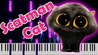 KITTEH KITTEH Scatman cat MIDI  Scatman Crazy Piano sound [upl. by Stroup]