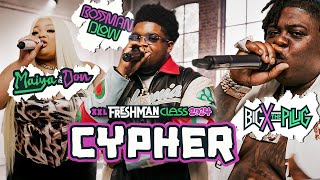 2024 XXL Freshman Cypher With BigXthaPlug BossMan Dlow and Maiya The Don [upl. by Nosde414]