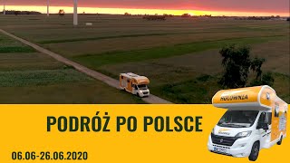 BelwederNaKółkach Podróż po Polsce 060626062020 [upl. by Aiceila137]