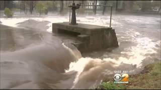 Rahway River Floods NJ Neighborhoods [upl. by Adnyc]