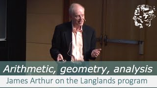 James Arthur The Langlands program arithmetic geometry and analysis [upl. by Anirac332]