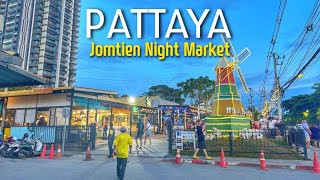 Jomtien Night Market Pattaya l October 2023 [upl. by Leuname]