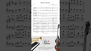 BAJO LA TORMENTA SALSA GIANTS Sheet Music for Orchestra SALSA PARTITURAS [upl. by Tremml]