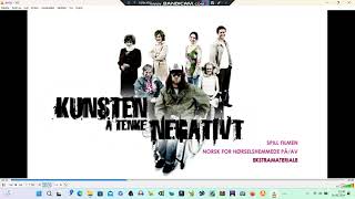 Kunsten å tenke negativt DVD Menu 2007 [upl. by Yanad]