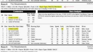 FAST Harness Handicapping  Putting It All Together [upl. by Onaivlis]