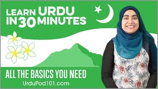 Learn Urdu in 30 Minutes  ALL the Basics You Need [upl. by Hpotsirhc851]