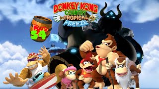 Lets Play DONKEY KONG COUNTRY TROPICAL FREEZE  Deel 54  De Figurineloterij [upl. by Oker470]