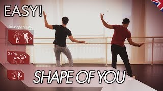 Shape of You  EASY Choreography [upl. by Nibaj]