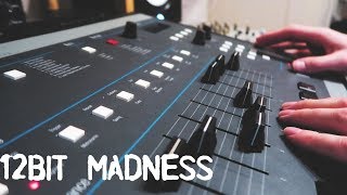 Making a beat on the SP1200  Chief Ruggeds 12Bit Madness 9 [upl. by Nelyahs106]