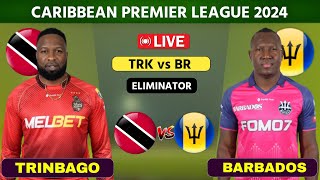 CPL Live Trinbago Knight Riders vs Barbados Royals Live 31st Match  TKR vs BR Live [upl. by Cammie]