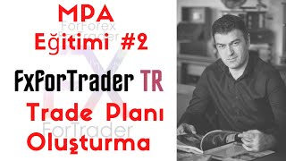 PRICE ACTION PROFESYONEL EĞİTİMİ 2 TRADE PLANI OLUSTURMA [upl. by Ulrick]