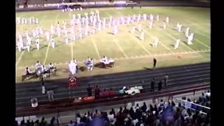 Laredo Martin Tiger Band  UIL Marching Competition Fall 1996 [upl. by Ydnar]