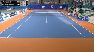 GAVANI Roben BUL VS VAKSMANN Raphael FRA  Tennis Club Auray  Auray 4 [upl. by Adlog32]