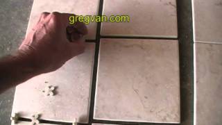 Using Tile Spacers  Ceramic Tile Installation Instructions [upl. by Tterag994]