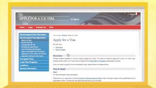 How to Apply for an American Visa English [upl. by Lleynod]