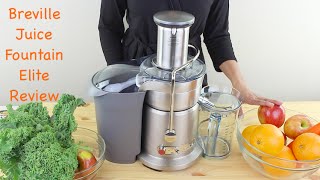 Breville 800JEXL Juice Fountain Elite Review [upl. by Afton472]